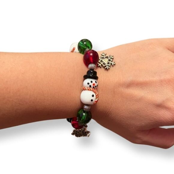 Christmas Stretchy Bracelet  - Picture 2 of 2